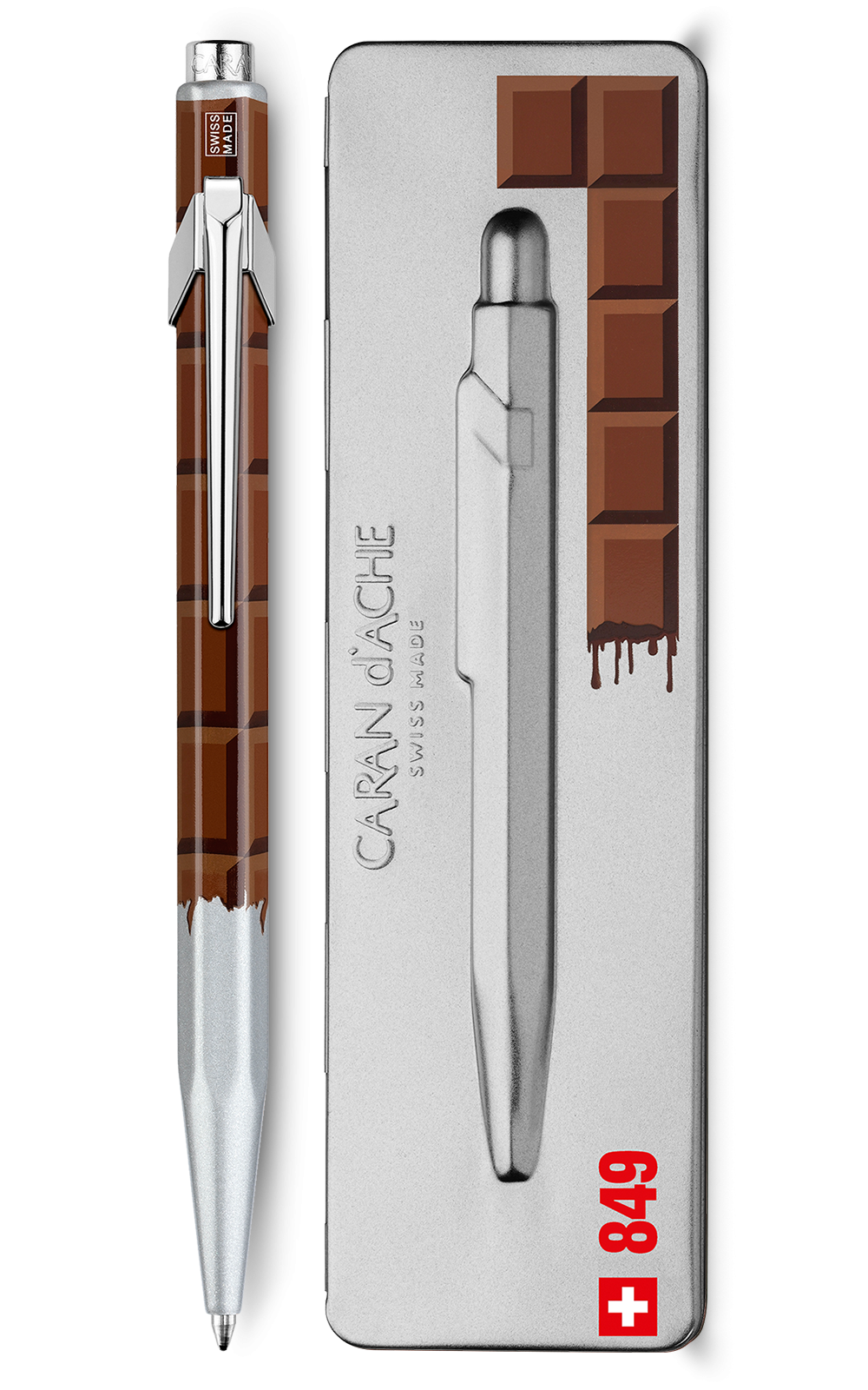 Caran d'Ache 849 Swiss Chocolate Ballpoint - Obsessions
