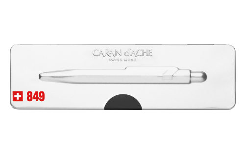 Caran d'Ache 849 Black Ballpoint w/Tin Case - Image 4