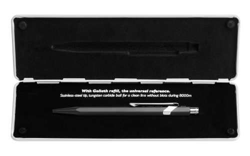 Caran d'Ache 849 Black Ballpoint w/Tin Case - Image 5