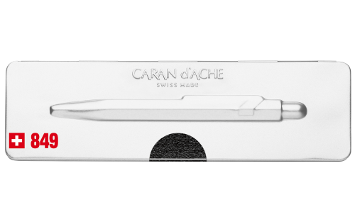 Caran d'Ache 849 Black Ballpoint w/Tin Case - Image 4