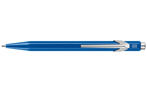 Caran d'Ache 849 Blue Ballpoint w/Tin Case - Image 4