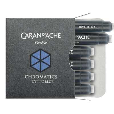 Caran d'Ache Ink Cartridge Idyllic Blue