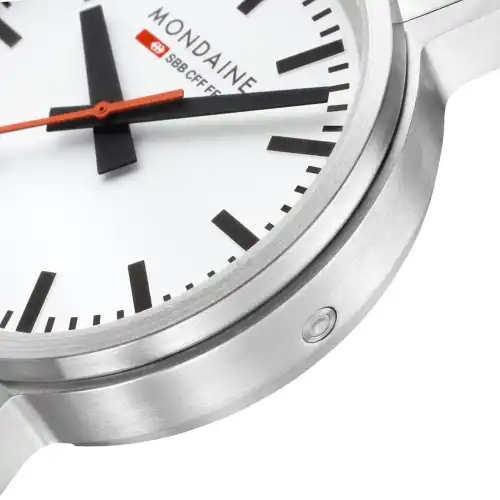 Mondaine STOP2GO WATCH STAINLESS STEEL, 41 MM - Image 3