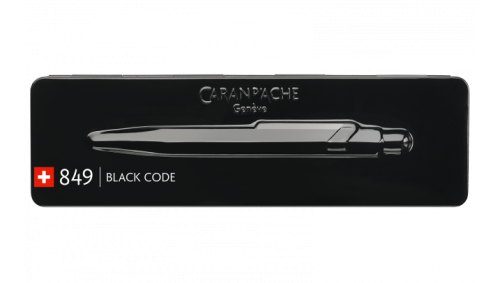 Caran d'Ache 849 Black Code Ballpoint Pen - Image 5