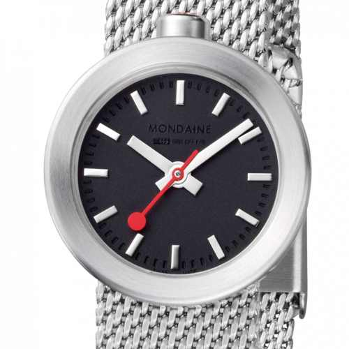 Mondaine Aura Black Watch 22mm - Image 3
