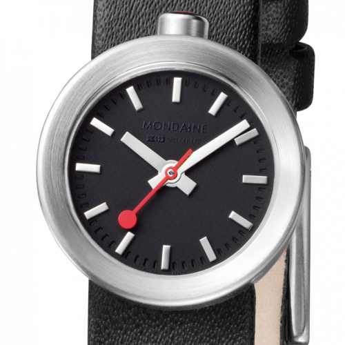 Mondaine Aura Black Watch 22mm - Image 2