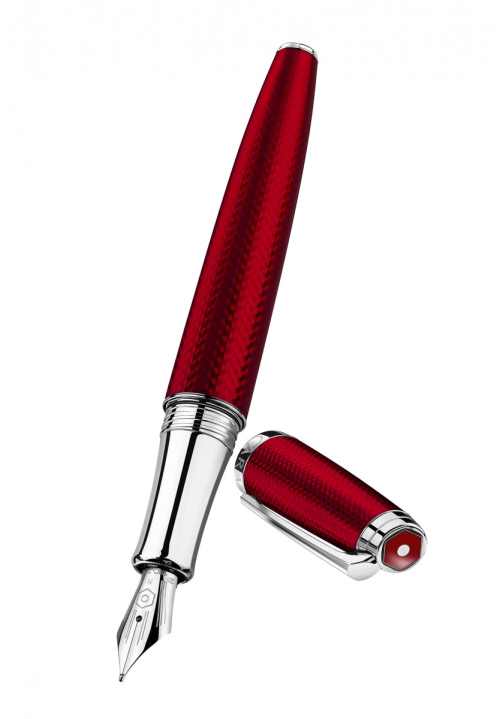 Caran d'Ache LÉMAN Rouge Carmin Fountain Pen - Image 3