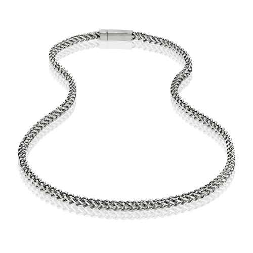 Necklace - Franco Silver