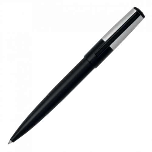 Hugo Boss Gear Minimal Black & Chrome Ballpoint Pen