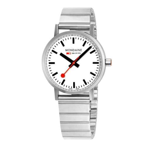Mondaine Classic Metal Men Watch 40mm