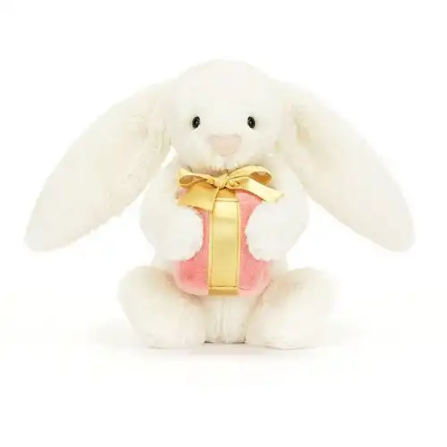 Jellycat - Bashful Bunny With Present - Image 4