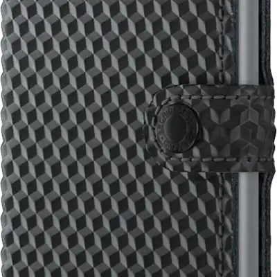 SECRID - Miniwallet Cubic Black/Titanium RFID WALLET