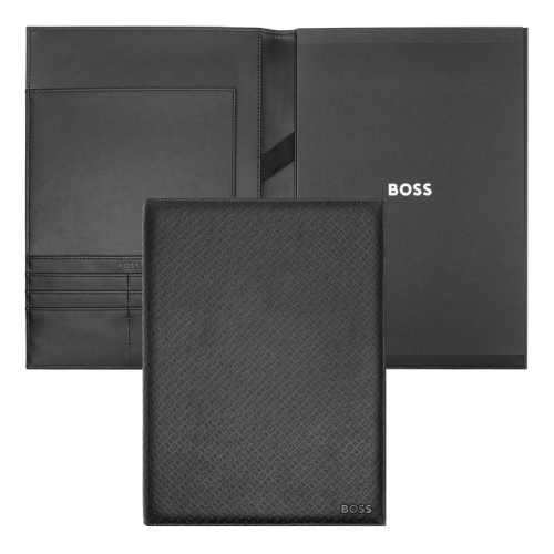 HUGO BOSS - Folder A4 Monogram Black