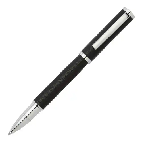 HUGO BOSS - Rollerball pen Formation Herringbone Chrome - Image 5
