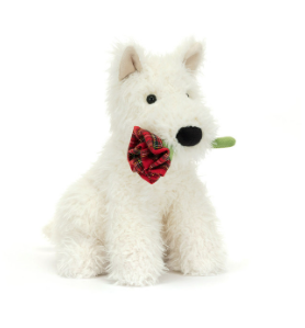 Jellycat - Munro Scottie Dog 'Love You'