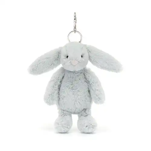 Jellycat -  Bashful Grey Bunny Bag Charm