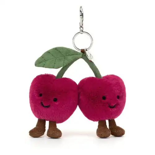 Jellycat Amuseables Cherry Bag Charm