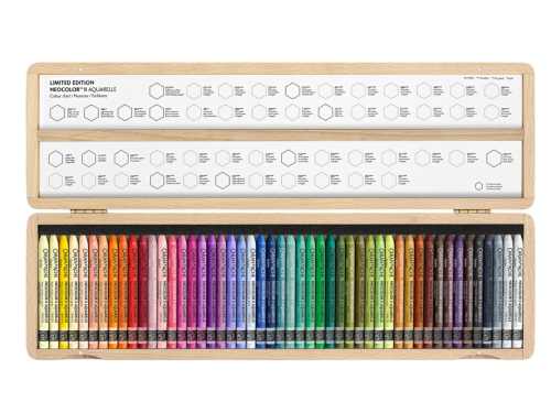 Caran d’Ache  Neocolor II Special Edition Wood Box 50 Color Set