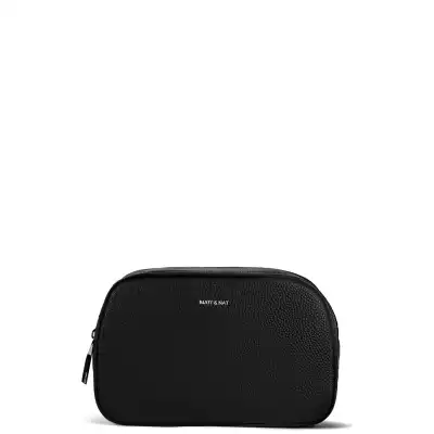MATT&NAT - PAIR VEGAN CROSSBODY BAG GRAIN - BLACK