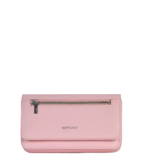 MATT&NAT - ARIN VEGAN CROSSBODY BAG GRAIN - QUARTZ