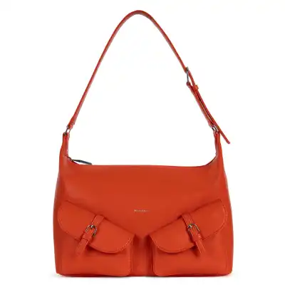 MATT&NAT - MALDA VEGAN SHOULDER BAG THEME - TOMATO