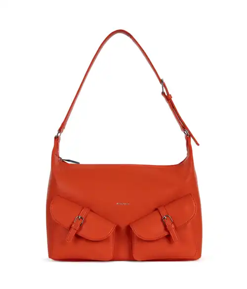 MATT&NAT - MALDA VEGAN SHOULDER BAG THEME - TOMATO