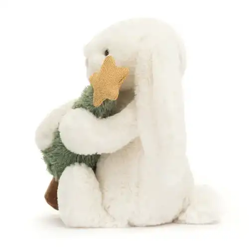 Jellycat - Bashful Bunny with Christmas Tree - Image 2
