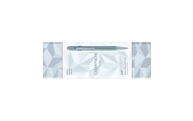 Caran d’Ache Ballpoint Pen 849™ Alpine Frost Blue - Image 3